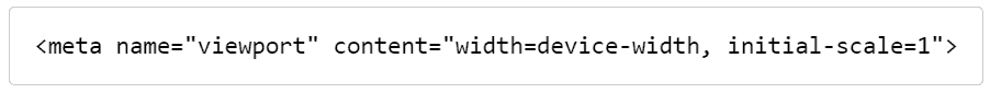 the viewport meta tag - source code
