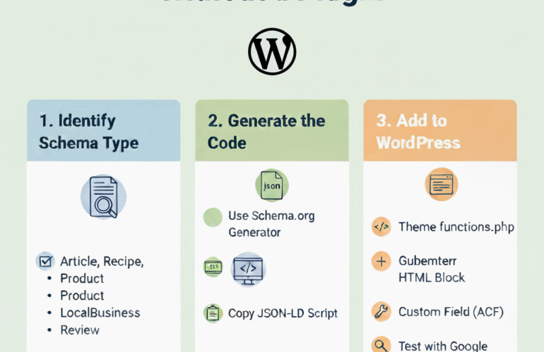 How to Add Schema Markup in WordPress