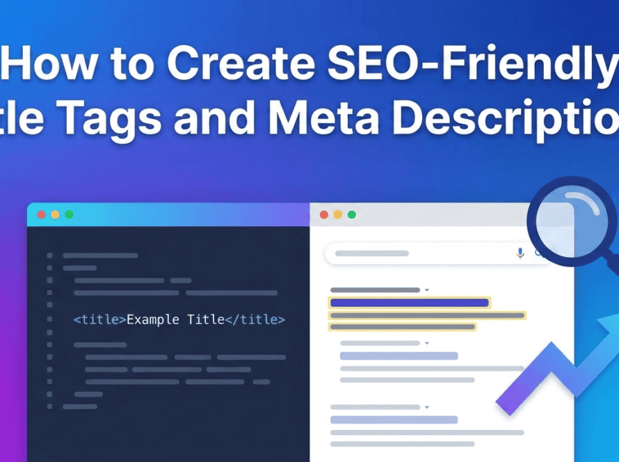 How to Create SEO-Friendly Title Tags and Meta Descriptions