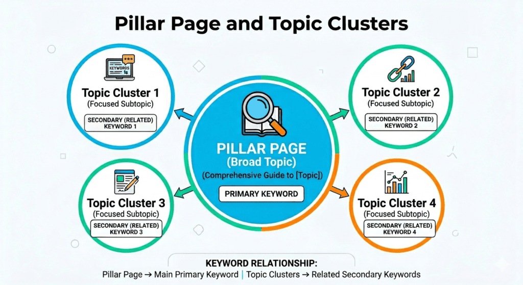 Pillar Page and Topic Clusters
